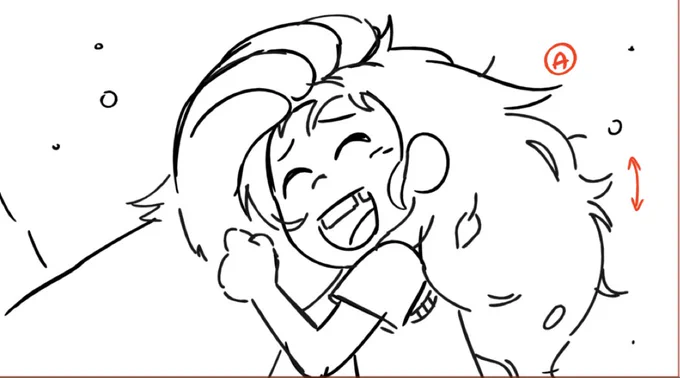 Posting some IT board panels I liked from the episodes that have aired! I promise these are spoiler free!! Hazel was my favorite to draw...I love gremlin children #infinitytrainbook3 