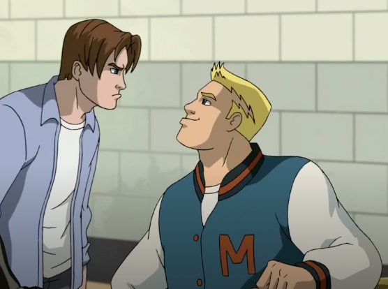 Season 1, Episode 6, “Why I Hate Gym” - Flash (and Harry) get caught up in hero business when a supervillain suspects that one of them might be Spider-Man!