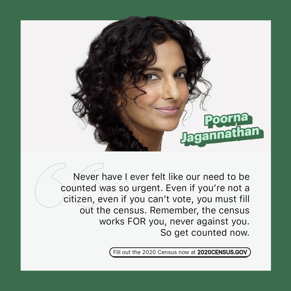 GoldHouseCo's tweet photo. Join @PoornaJags for the #CensusWeek of Action! This is our last chance to be counted for 10 years. Help us spread the word, especially to hard-to-reach Asian American communities who need these translated resources. Complete the #2020Census today at https://t.co/EZ5ArSnYzs! https://t.co/DONCwUybIZ