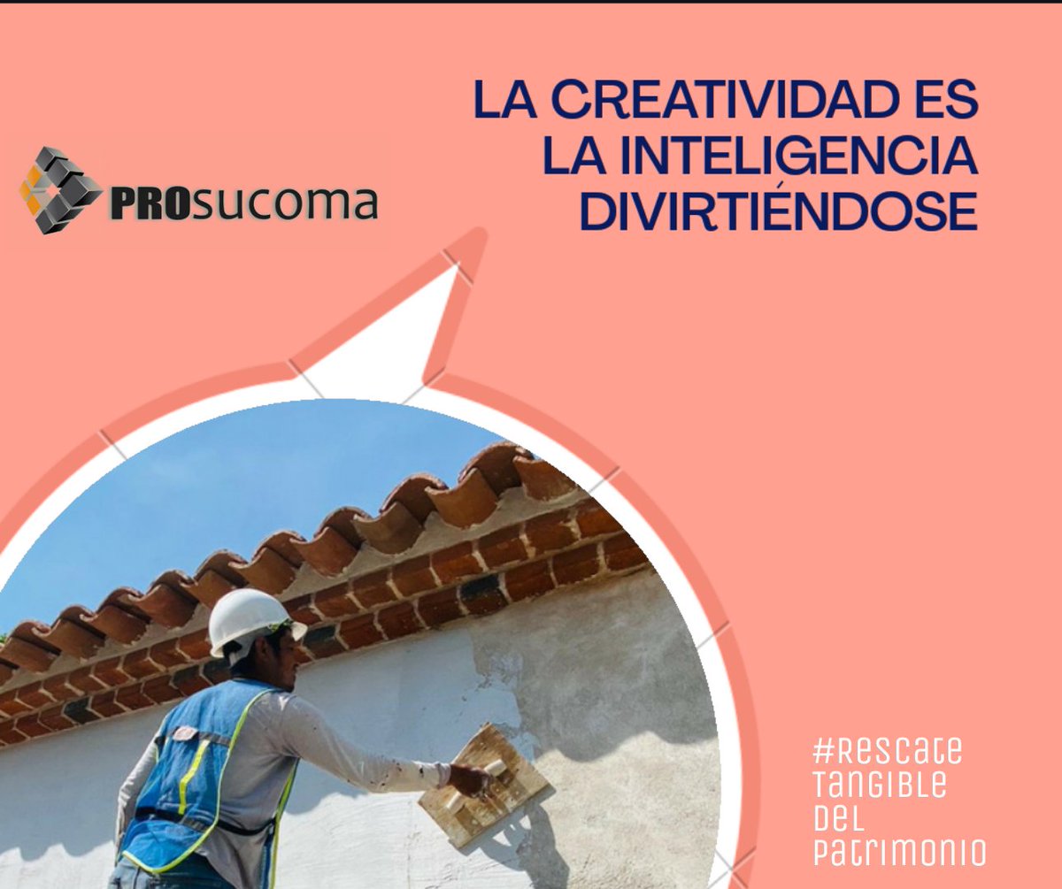 PROSUCOMA's tweet photo. Somos #PROsucoma 👷🏻♀️👷🏼♂️
"LA CREATIVIDAD ES LA INTELIGENCIA DIVIRTIÉNDOSE"
📸 Vivienda con Valor Patrimonial || Santo Domingo Tehuantepec.
#RescateTangibleDelPatrimonio
@Conavi_mx @INAHmx @InpacOaxaca https://t.co/VQhJumz62D
