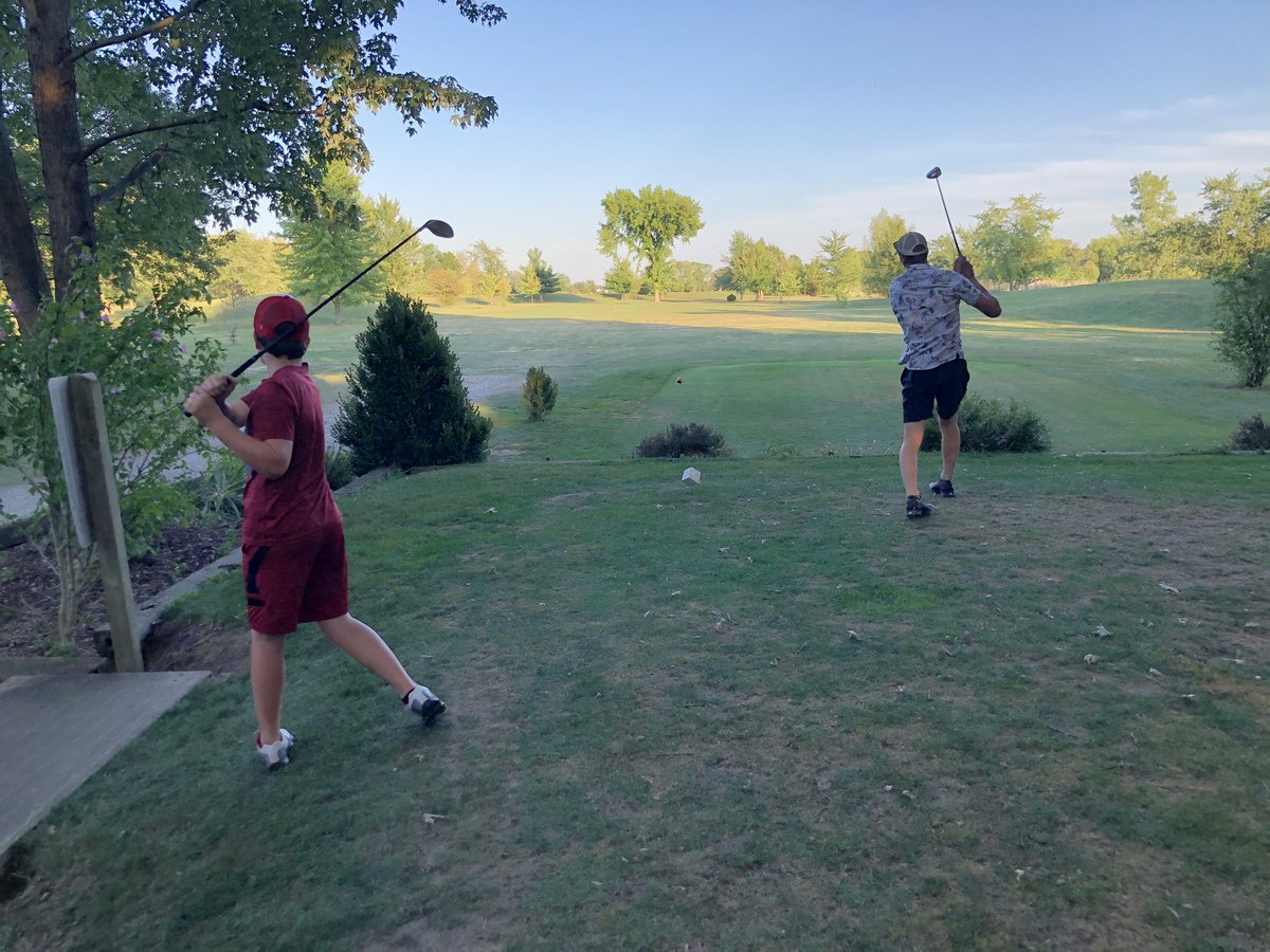 TimJacklin's tweet image. Golfing with my boys