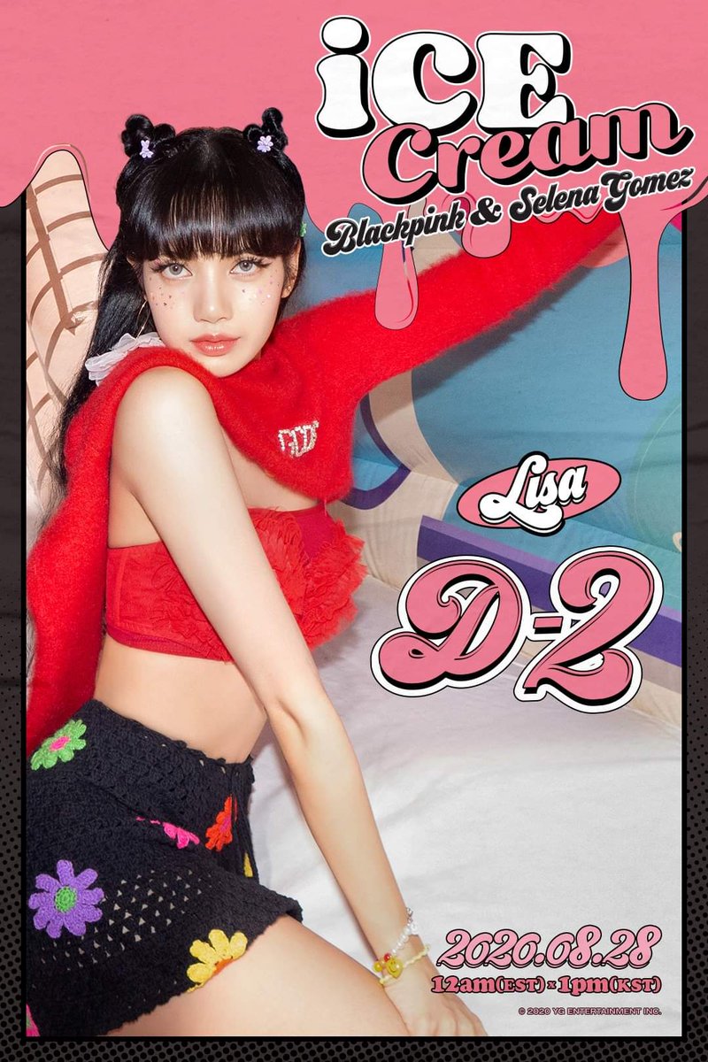 Black to the Pink
#BLACKPINK in your area
#LISA in your area
#IceCream in your areaaaaaaaa