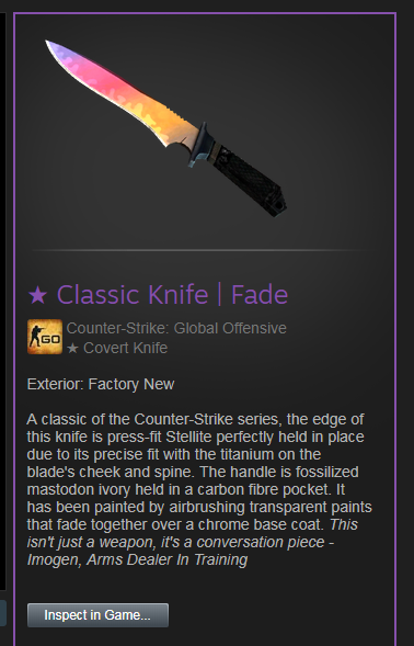 Alexwilliams310's tweet photo. Morning deal 🥱 Bought via paypal very smooth deal thanks to the seller 🥰

★ Classic Knife | Fade
AK-47 | Case Hardened
USP-S | Kill Confirmed
Sticker | Team Liquid (Foil) | MLG Columbus 2016

Up for buying 24/7 https://t.co/dFMLnOxQQx https://t.co/h3dsKXFnpV