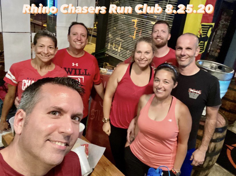 running_trav's tweet photo. 8 miles total✅ Run for a good cause: YOURSELF🍻🦏 #twoadaytuesday #rhinochasersrunclub #inthistogether #werunforbeer #RunFam #phase3running @LostRhino https://t.co/Kpc5wKeEbP