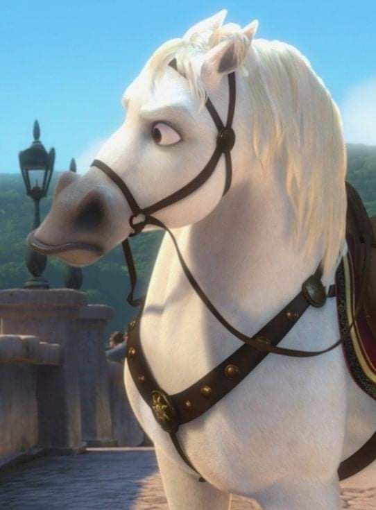 Niall as Maximus (Tangled horse) 