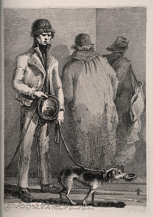 7/nSeveral  #18thc &  #19thc artworks also show blind subjects with canine companions, reinforcing the possibility that dogs, even if untrained, may have accompanied blind folk in public spaces as companions and performers. #DisHist  #NationalDogDay  #envhist/