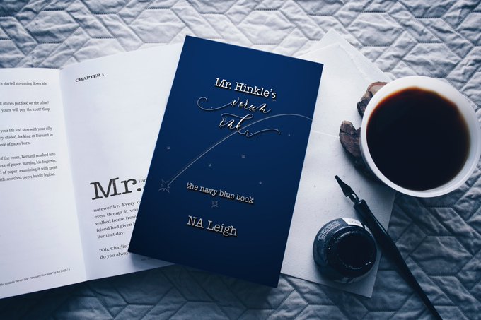 1 pic. Message for Book:

Hi Babes! If you haven't picked up your copy of Mr. Hinkle's Verum Ink, it's