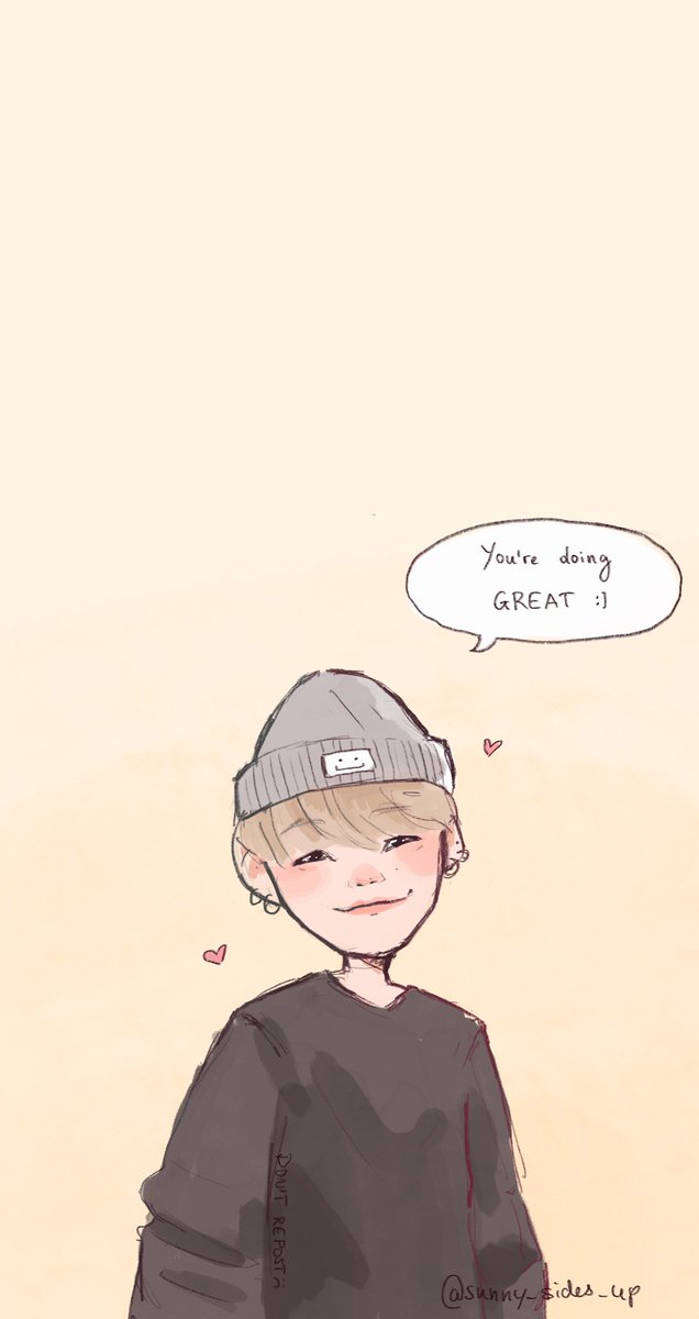 @Kookiequarrel It's no problem at all!! 🥺🥺💗 im not entirely sure what the dimensions for wallpapers are but this should fit!!🥺
I made two versions depending on where you want the speech bubble to be!!🥺💕