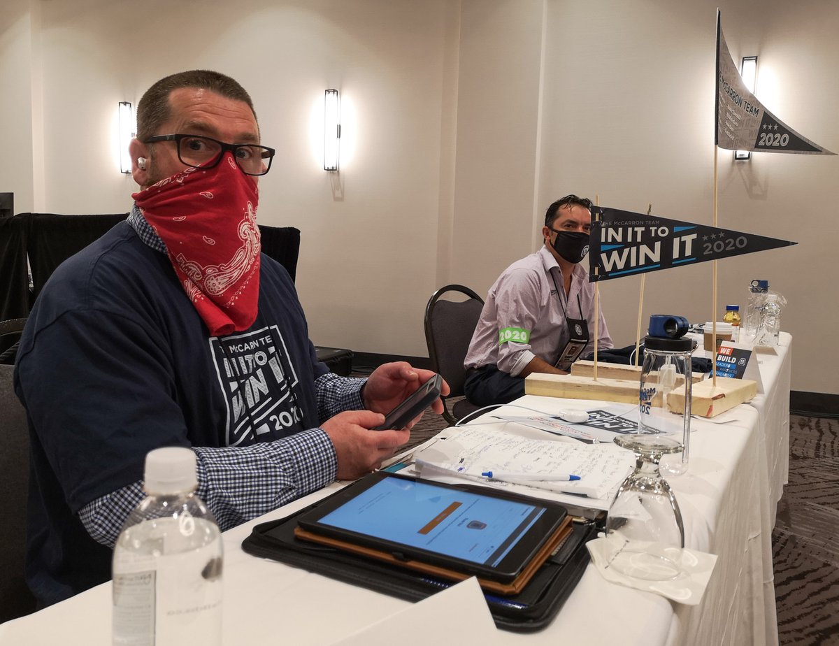 carpentersbc's tweet image. BCRCC staff and delegates at the 42nd UBC General Convention on Saturday. 
Congratulations to the McCarron Team on a successful re-election. And a huge thank-you to the staff and delegates for their contributions in showing the strength of the Brotherhood!
#WeBuildStrong