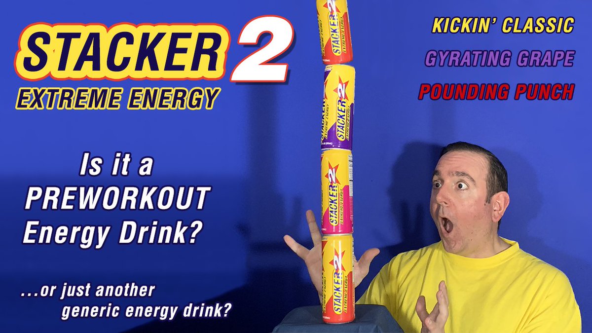 CaffeineMan1's tweet photo. My latest review is on Stacker2! Check it out on my YouTube channel! #stacker2 #stacker2energy #stacker2review #caffeineman1 #caffeineforlife #caffeineforever #caffeineaddict #energydrinks #energydrinkreviews #preworkout
https://t.co/2LL8xNMB6O https://t.co/sZxyHJWbtf