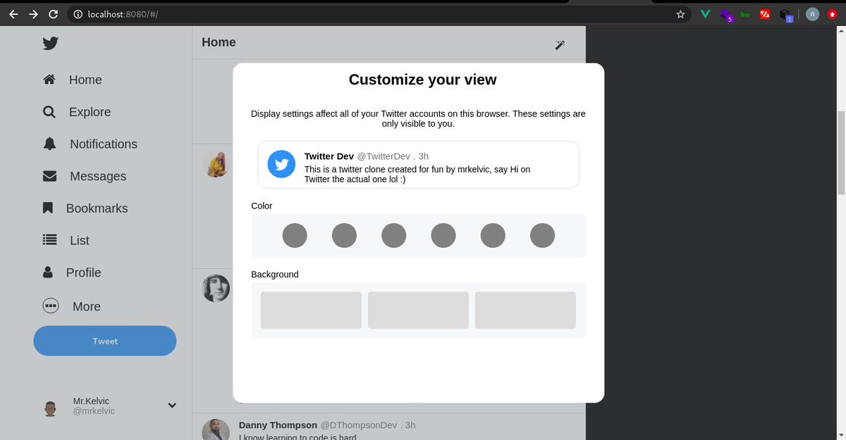 mrkelvic's tweet image. about to play with CSS variables
#100DaysOfCode #CSS #javascipt