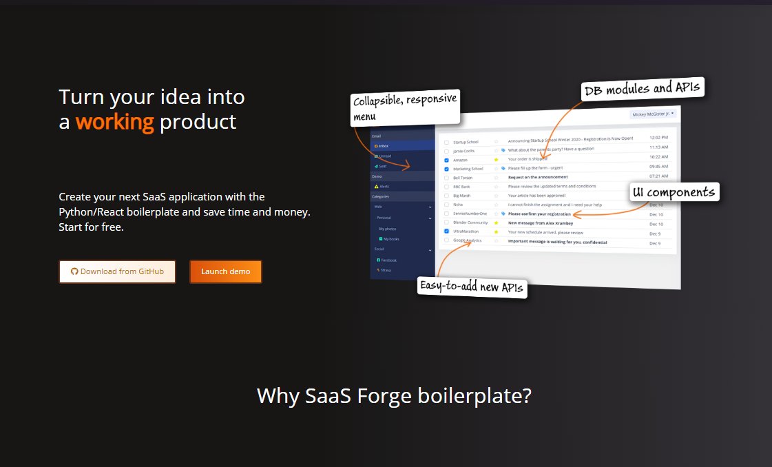 Please vote for SaaSForge boilerplate to be featured in IndieLetters (producthunt.com/posts/indie-le…)

Please vote here: indiehackers.com/post/get-your-…

THANKS!

#SaaS #indiedev