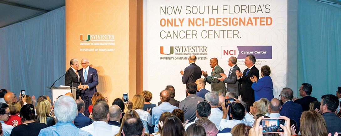 SylvesterCancer's tweet photo. Taking a look back at 2019, a year in which Sylvester had much to celebrate! #NCIDesignation, new recruits, innovations in #cancerresearch, and more. Check out our 2019 Accomplishments Report here: https://t.co/cYr3HwTUDG https://t.co/8zVOHxzx83