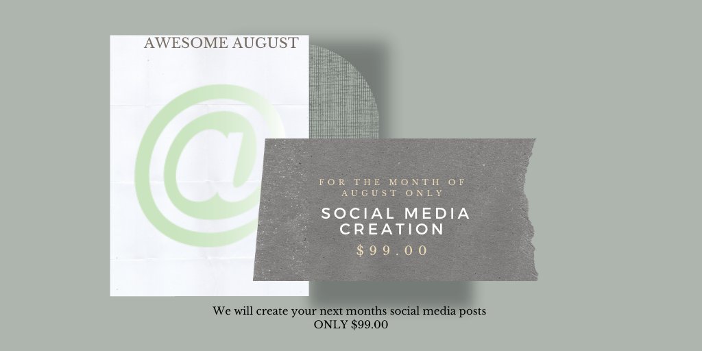 vaataclick's tweet photo. Don't miss out ONLY 5 days left! This month we are creating a months worth of social media posts for a low $99 with a limit of 3 x posts per week 😄

#website #websitedesign #reception #socialmedia #payroll #accounts https://t.co/KfbMpUrkIm