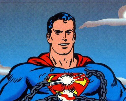 The curly forelock is part of Superman's fundamental look over decades