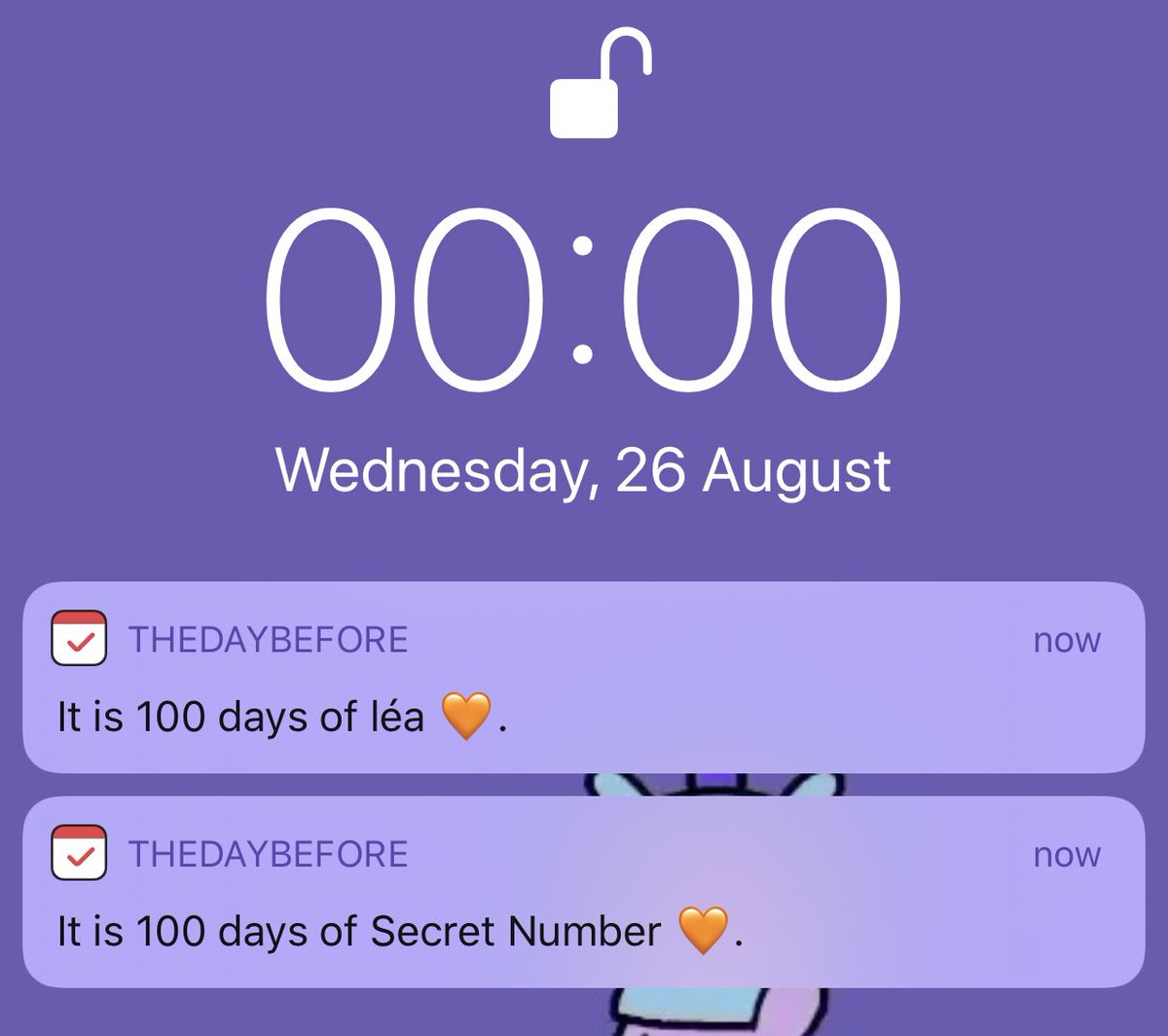_mizu95's tweet image. #100DaysWithSecretNumber !!🥰