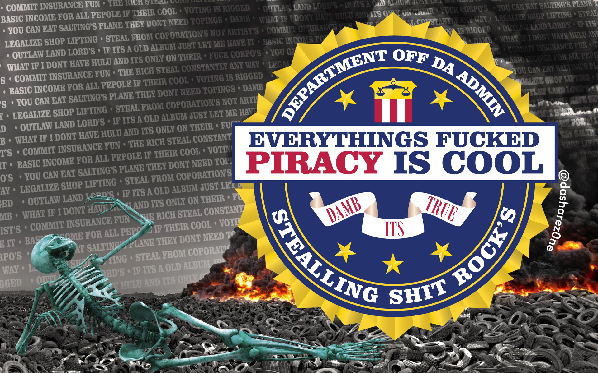 OFFICIAL PIRACY NOTICE FROM DA Z0NE - https://t.co/Qtp3PuUDXE ADMIN