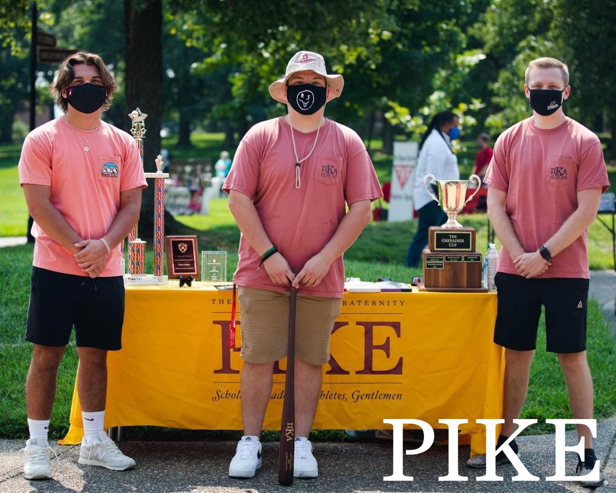 Two days into Week of Welcome and we're still thrilled to be back at IU Southeast meeting new Grenadiers! Remember, we're all in this together so keep those masks up!! 

#RushPIKE