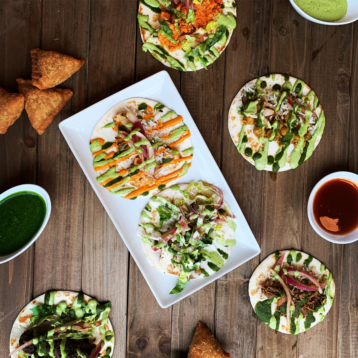 bombay_eats's tweet photo. #TacoTuesday has never tasted this good. ๐ฎ๐ฎ๐ฎ
Your favorite #BombayWraps fillings, condiments and sauces served over 2 soft flour tortillas. #FreshIndianFast https://t.co/PElODBx0Tb