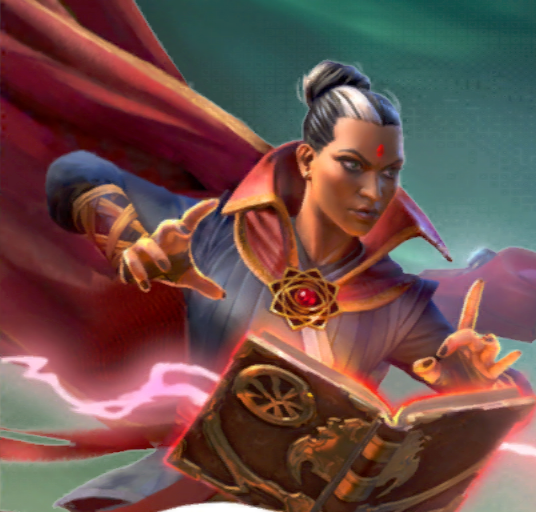 dorklessons's tweet photo. Figured I'd start up some 
@MarvelRealm
  Dad Jokes..

Why is Sorcerer Supreme considered the fairest Champion in the game?

...

wait for it..

...

Because.. She plays.. By the Book? https://t.co/RlpQOGA8S6