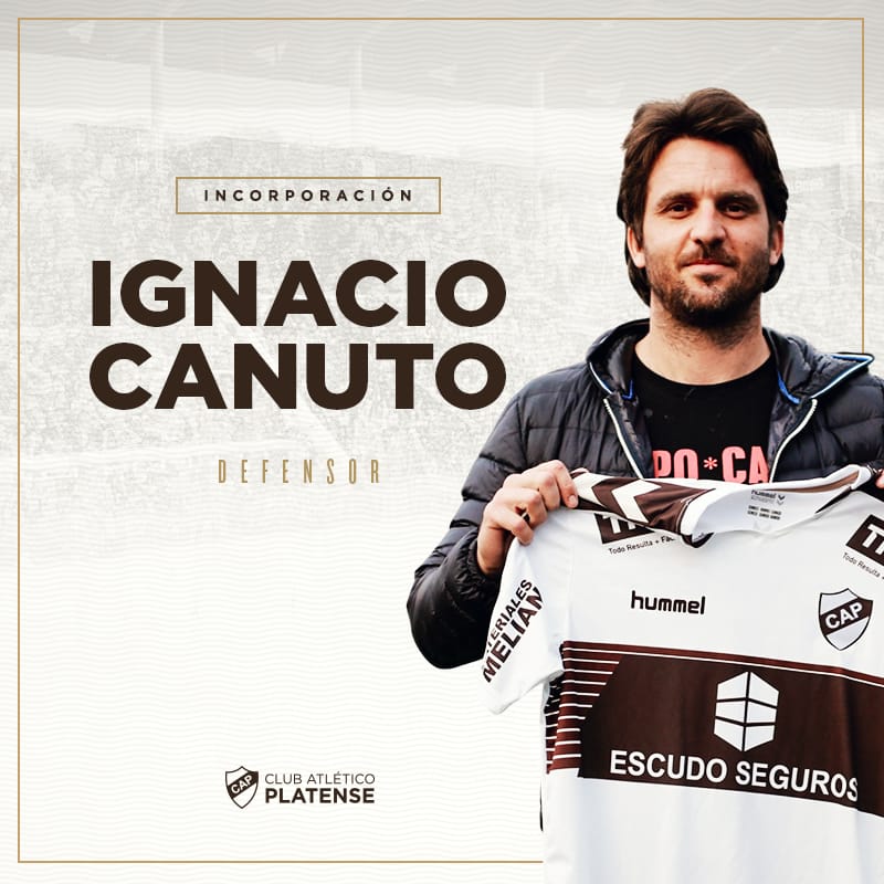 Serragus98's tweet photo. #PrimeraNacional | LLEGÓ EL TERCERO

Ignacio Canuto, de último paso por #Tigre, fue presentado como nuevo jugador de #Platense, se suma a Jonathan Bustos y Daniel Vega. De esta manera, ya tiene reemplazo de Manuel Capasso.

📸 @caplatense https://t.co/Q49O8huDrf
