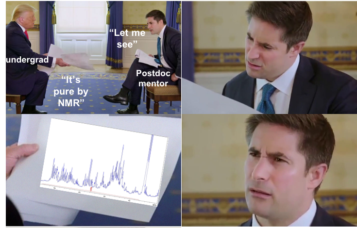 This was definitely me as an undergrad 🤣 #ChemTwitter