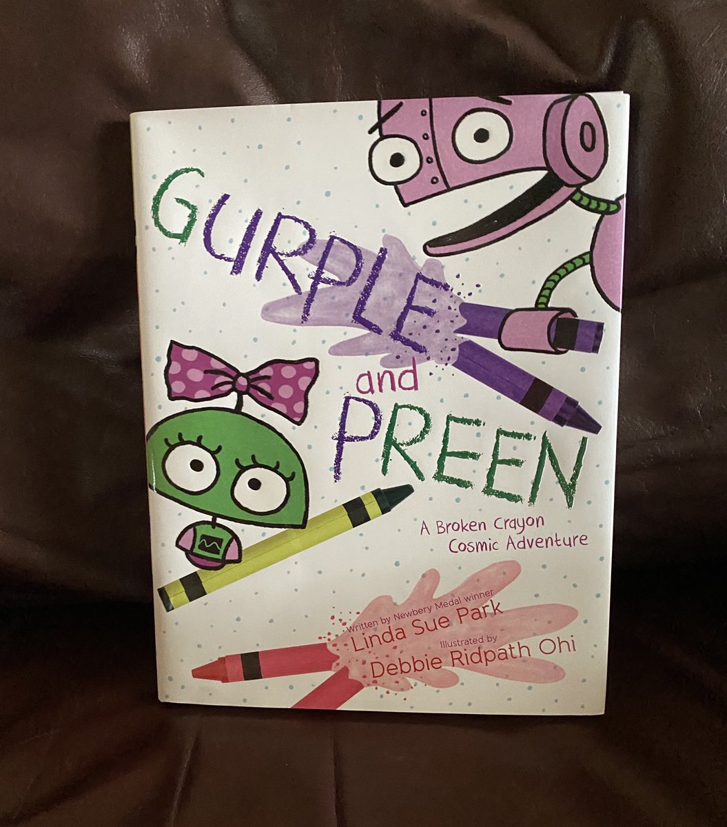 Love ❤️ #GurpleAndPreen !So excited to get my copy today 😎 ⁦@LindaSuePark⁩ ⁦@inkyelbows⁩