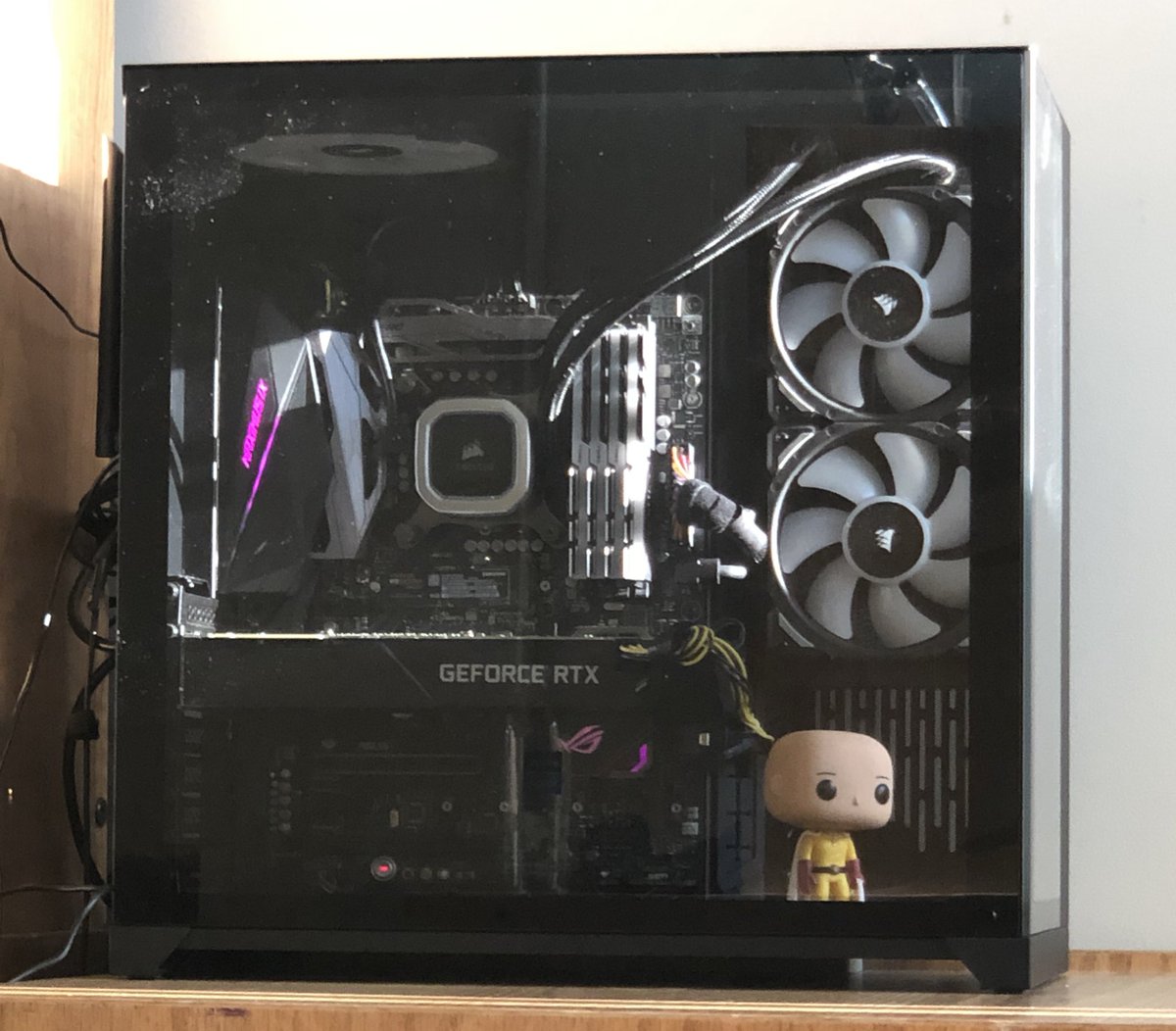 funko pop inside pc case