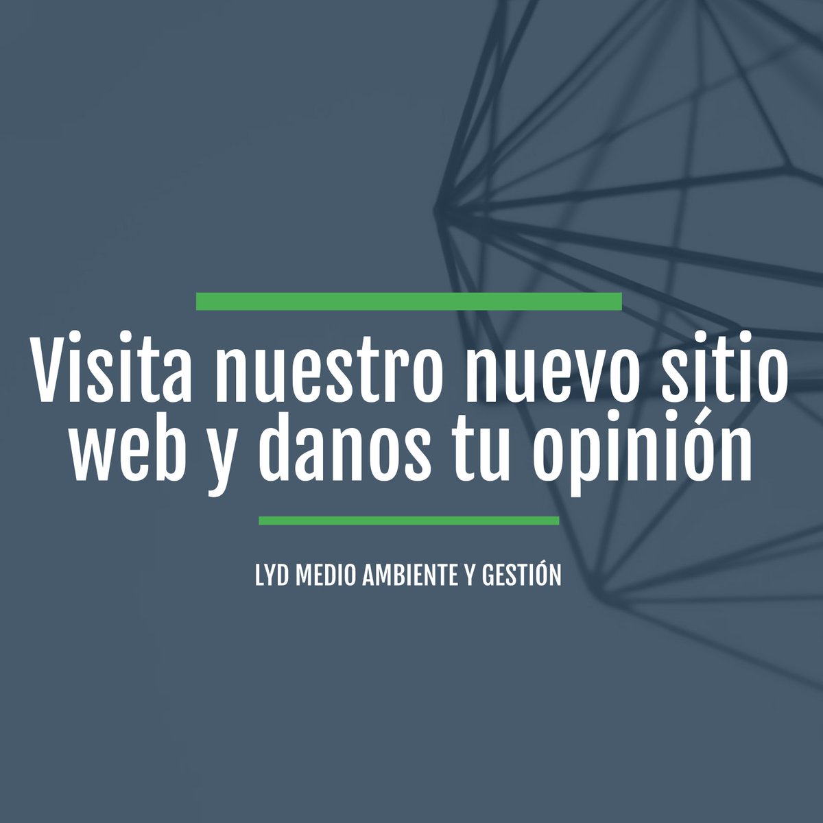 LydConsultoria's tweet photo. Ya puedes visitar nuestro nuevo sitio web
https://t.co/aKvn4CL6ZW
#LYD #FAMILYD https://t.co/lnJ4VJ4TuW