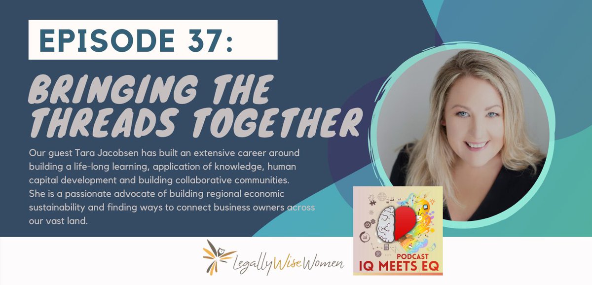 The next episode of IQ Meets EQ is available on iTunes now - Bringing the threads together #podcast buff.ly/34mXcWA