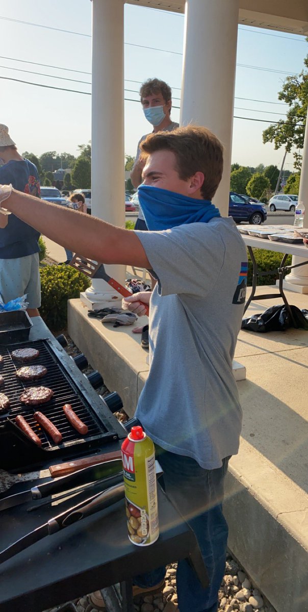 Cookout went very well!🏐🌭🍔