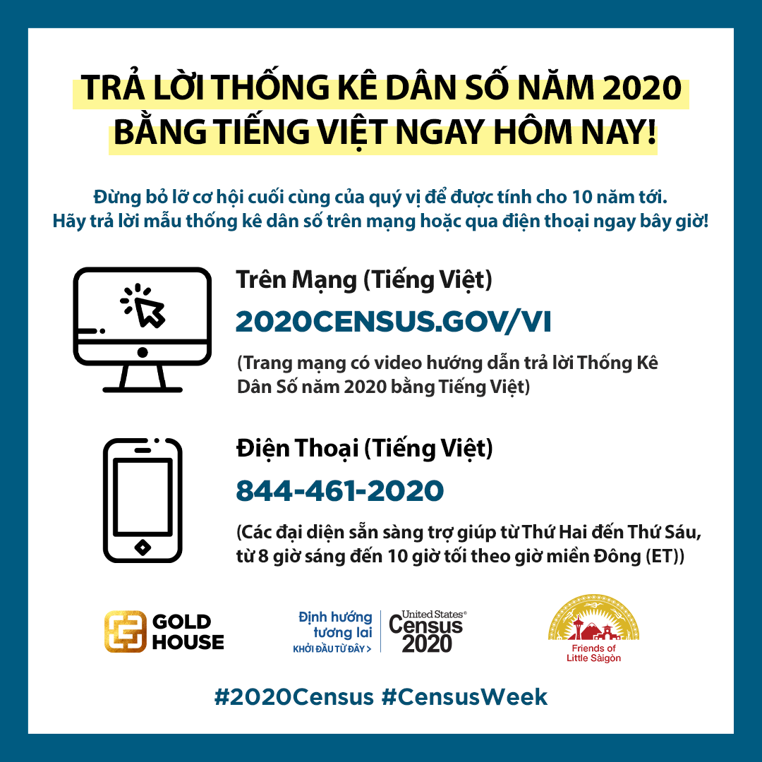 FLSseattle's tweet image. Join us for the #CensusWeek of Action to reach Asian American communities. Remember, responding is easier than ever it takes just minutes to shape the next 10 years! #2020Census