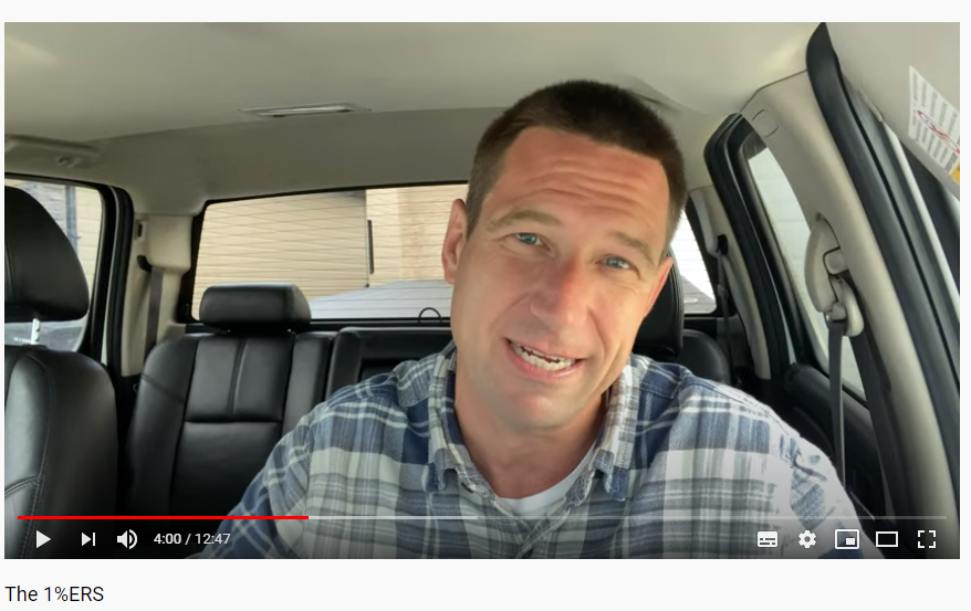 On July 29 he posted a video titled "The 1%ERS" to his YouTube channel informing viewers of his plans to attend and preach at an event called "It's Time Canada" in Deadwood Alberta. Why "The 1%ers"?