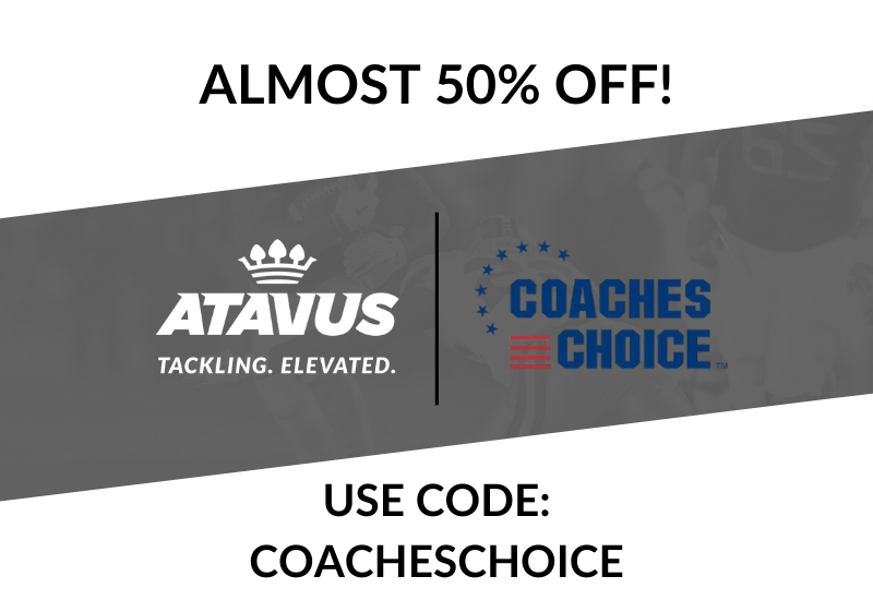 AtavusFootball's tweet photo. We're happy to announce our partnership with @Coaches_Choice! Our Digital Tackling Academy will help take your team to even greater heights with a stronger understanding of effective tackling & the safety behind tackling properly.
USE CODE: COACHESCHOICE https://t.co/rnlPpqnlxx https://t.co/xE3tU7YbCi