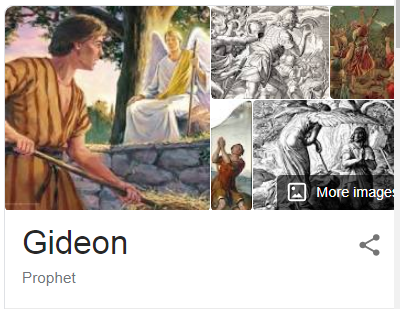 Anyways the reason this is like the story of Gideon is in Holmstrom's telling, God told the Christians who couldn't handle rocking the boat to just go home and sit it out. He needs the one percent to spread his word.