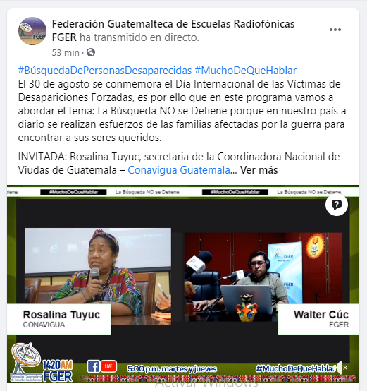 #BúsquedaDePersonasDesaparecidas 

LA BÚSQUEDA NO SE DETIENE

Vea de nuevo el programa: bit.ly/3j8g2Vs