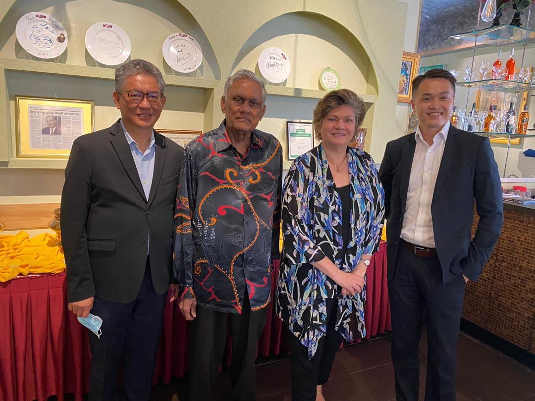 Very good to have a chance to say farewell to Mr Radhakrishnan, Chairman of our ⁦<a href="/my_British/">British Council MY</a>⁩ Governance Board, &amp; <a href="/choichuan/">Nicholas</a>⁩ and colleagues from ⁦<a href="/ShearnDelamore/">ShearnDelamore&Co.</a>⁩, who have given us⁩ such sound advice over the years!