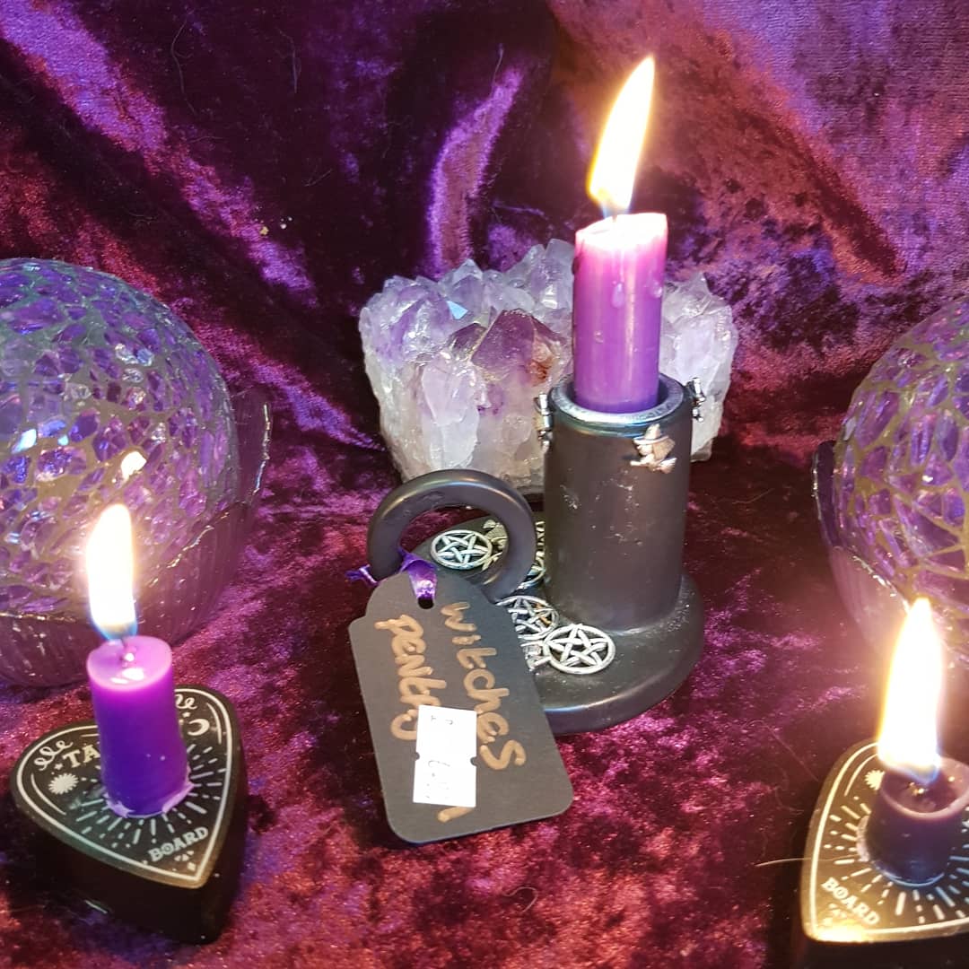 <a href="/CentreWillow/">Willow Tree Spiritual Centre</a> #pentagram #witches #candle #holder #soldintheshop #accrington #Lancashire #bb51as £5.99 #oneofakind