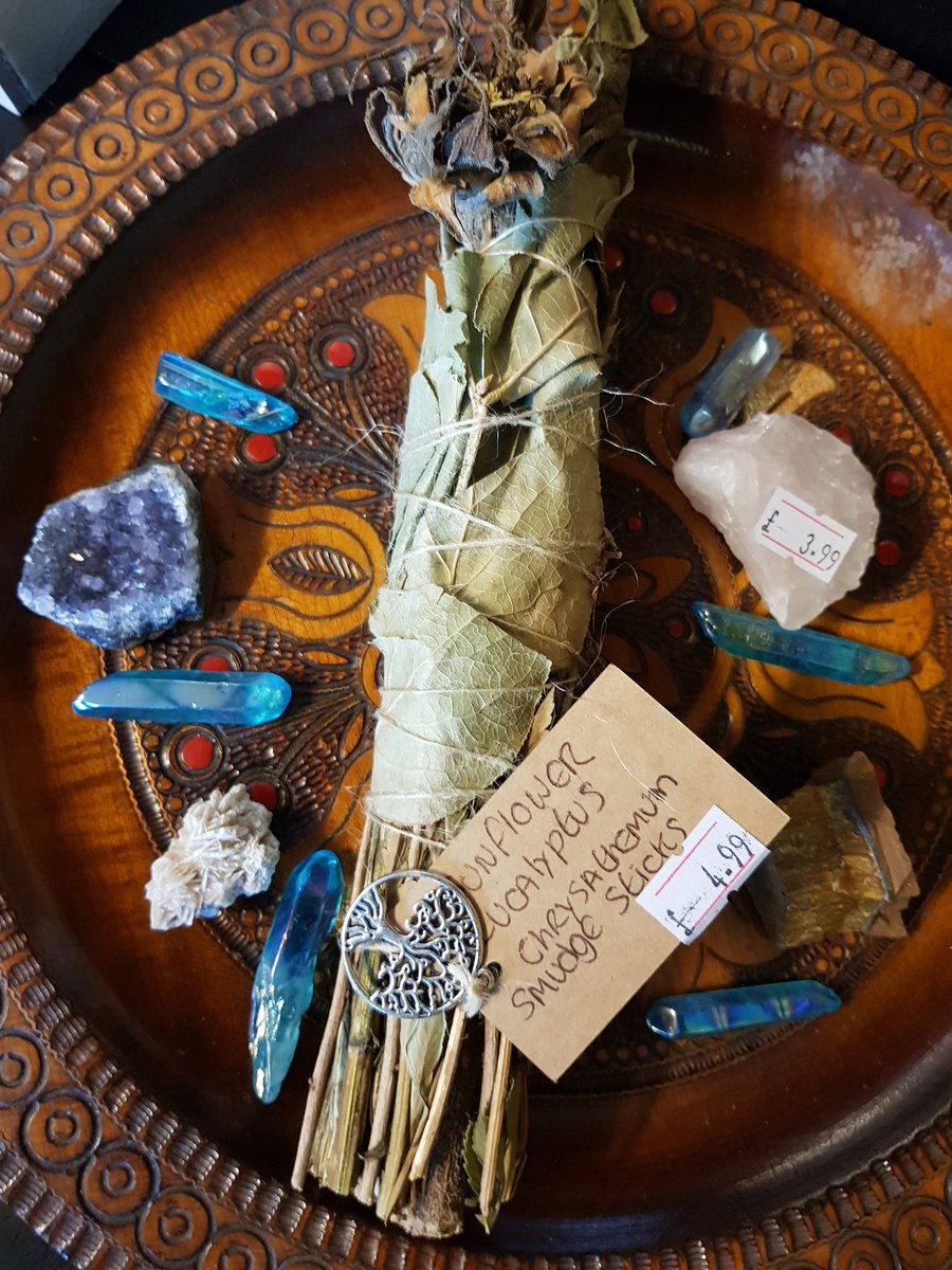<a href="/CentreWillow/">Willow Tree Spiritual Centre</a> #handmade #Smudge #sticks #soldintheshop #accrington #Lancashire #bb51as £4.99 each #oneofakind