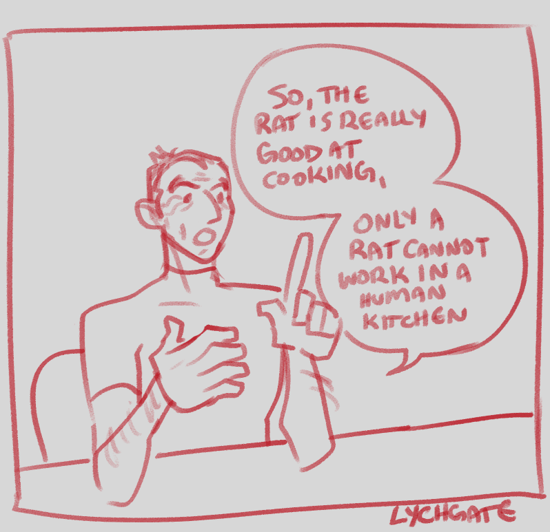 Sigma was potentially alive when ratatouille was made 