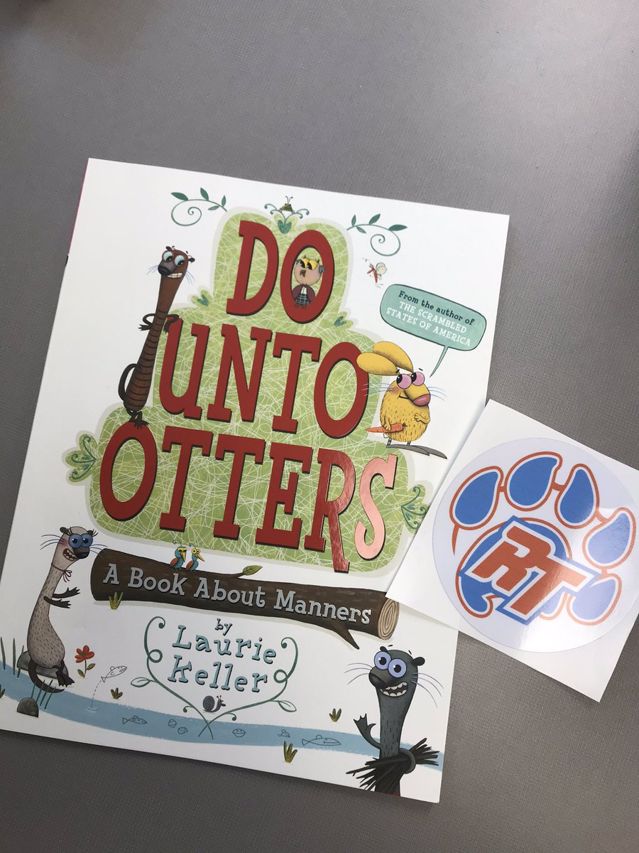 sjgilbert5's tweet photo. Thanks @RiverTrailElem administration for the sweet surprise today! I love this book and have been wanting to add it to my library! I can’t wait to read it to my otters next week! #noplaceidotterbe https://t.co/1J7tq2ctPD