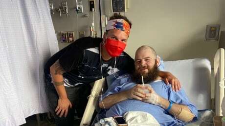 CBCCanada's tweet image. Man whose confrontation with anti-gay street preachers ended in broken bones says he'd do it again cbc.ca/news/canada/br…