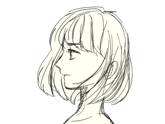 可愛い365 朝イチイラスト ザクザクっとラフ 女の子の横顔を描いてみた ちえむ 漫画家の漫画 可愛い365 朝イチイラスト ザクザクっとラフ 女の子の横顔を描いてみた ちえむ 漫画家の漫画
