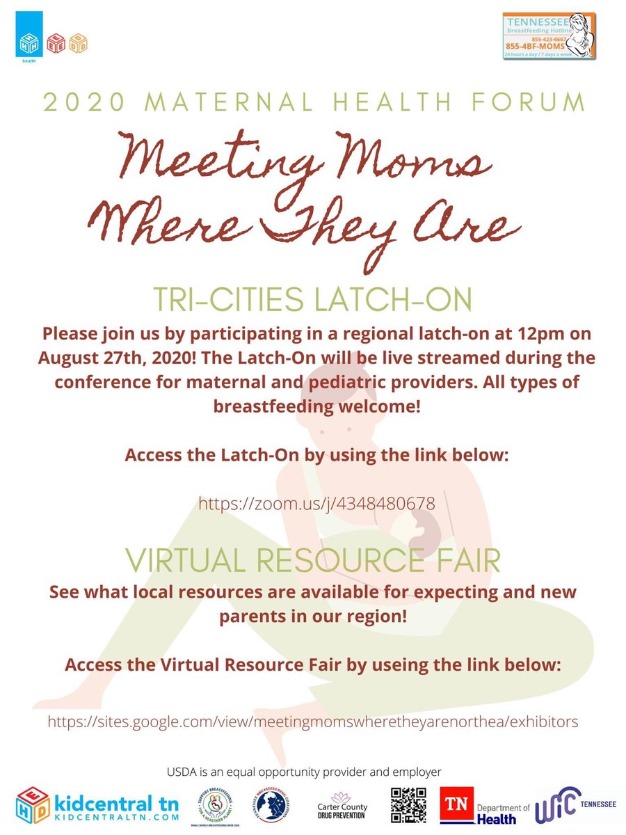 KristinaDulaney's tweet photo. Register now for our 3rd annual Maternal Health Forum! 7 CE’s available! 
#maternalhealth #maternalmentalhealth @GingerBreedlove @BalladHealth @TennesseePQC @TNDeptofHealth @SOCacrossTN @tnvoices @etsu @2020MomProject @ppstresscenter @PostpartumHelp @motherhoodnyc https://t.co/AU4eNIrjor