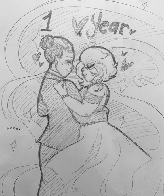 ?1 Year of Love? 
@Dngerboom 

Tora, it's hard to form truly how I feel with words. I hope that you'll continue to have me as I keep trying to figure that out. ❤️
This year has been filled with so much joy, laughter and of course love. I hope this never goes away.❤️ 