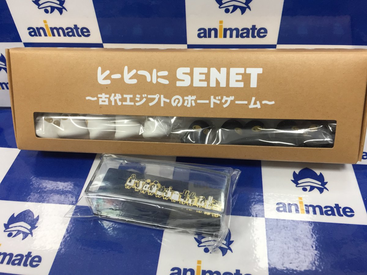 アニメイトららぽーと富士見 短縮営業中 キャラグッズ入荷情報 本日 とーとつにエジプト神 より ボードゲーム ネクタイピン 入荷しましたらら