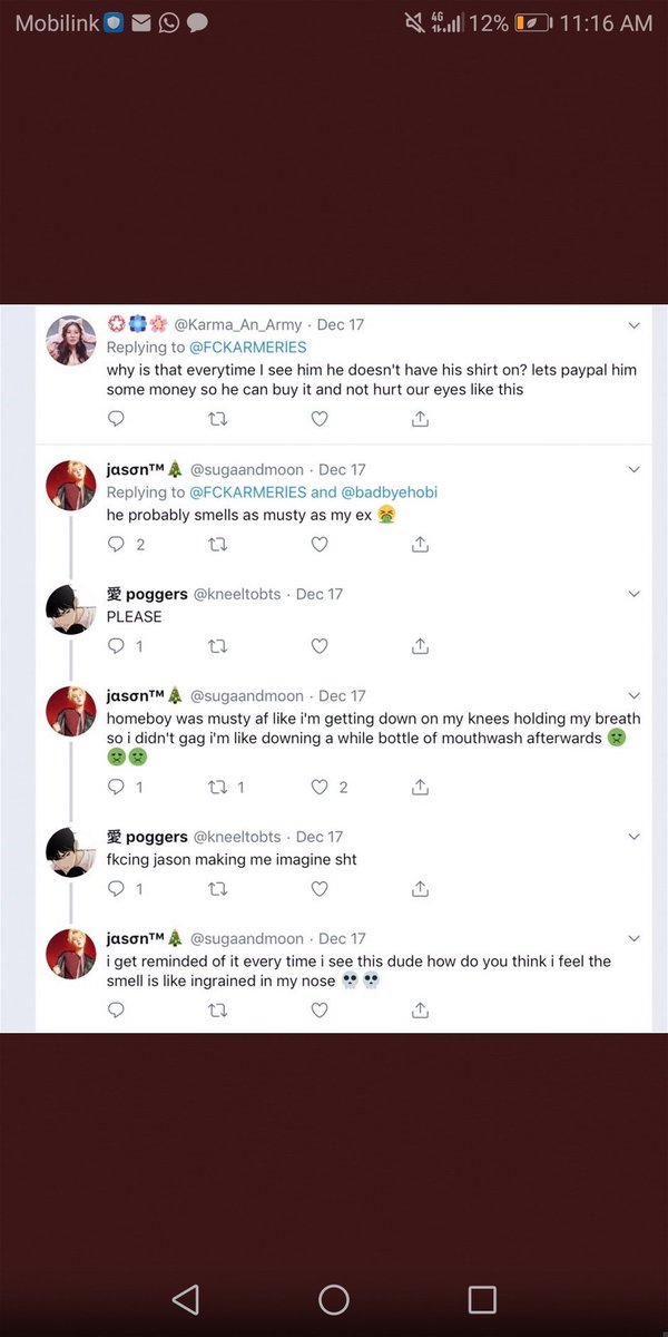 Stan twt has normalized h@rassing only because he is confident about his body and people make him look like he is some ignorant and bad person. Here are a few receipts regarding that.