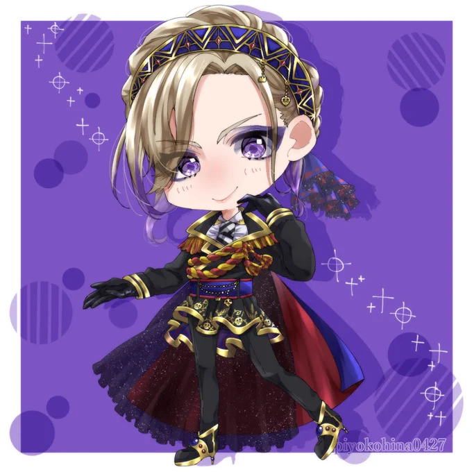 エペルくんとヴィ様にこれ着て踊って欲しい衣装デザインした?
#twstファンアート
#ツイステファンアート 