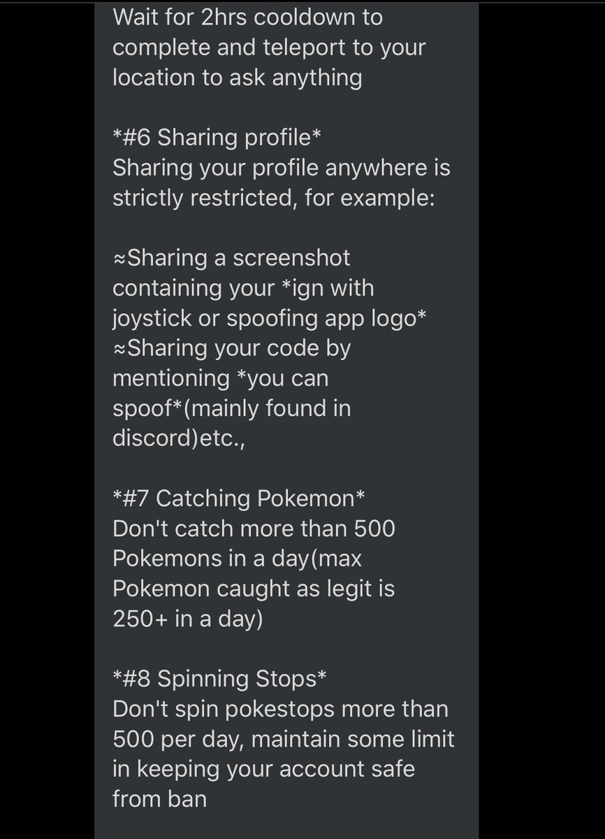Oz This Is Circulating Around And I Just Want To Ask You Guys Not To Believe Only The One Sharing Your Trainer Nickname Is True This Post Is Doing Nothing But Creating Fear If You Ever Get Banned Is Because Niantic Detected A 3rd Party App Not Oz This Is Circulating Around And I Just Want To Ask You Guys Not To Believe Only The One Sharing Your Trainer Nickname Is True This Post Is Doing Nothing But Creating Fear If You Ever Get Banned Is Because Niantic Detected A 3rd Party App Not