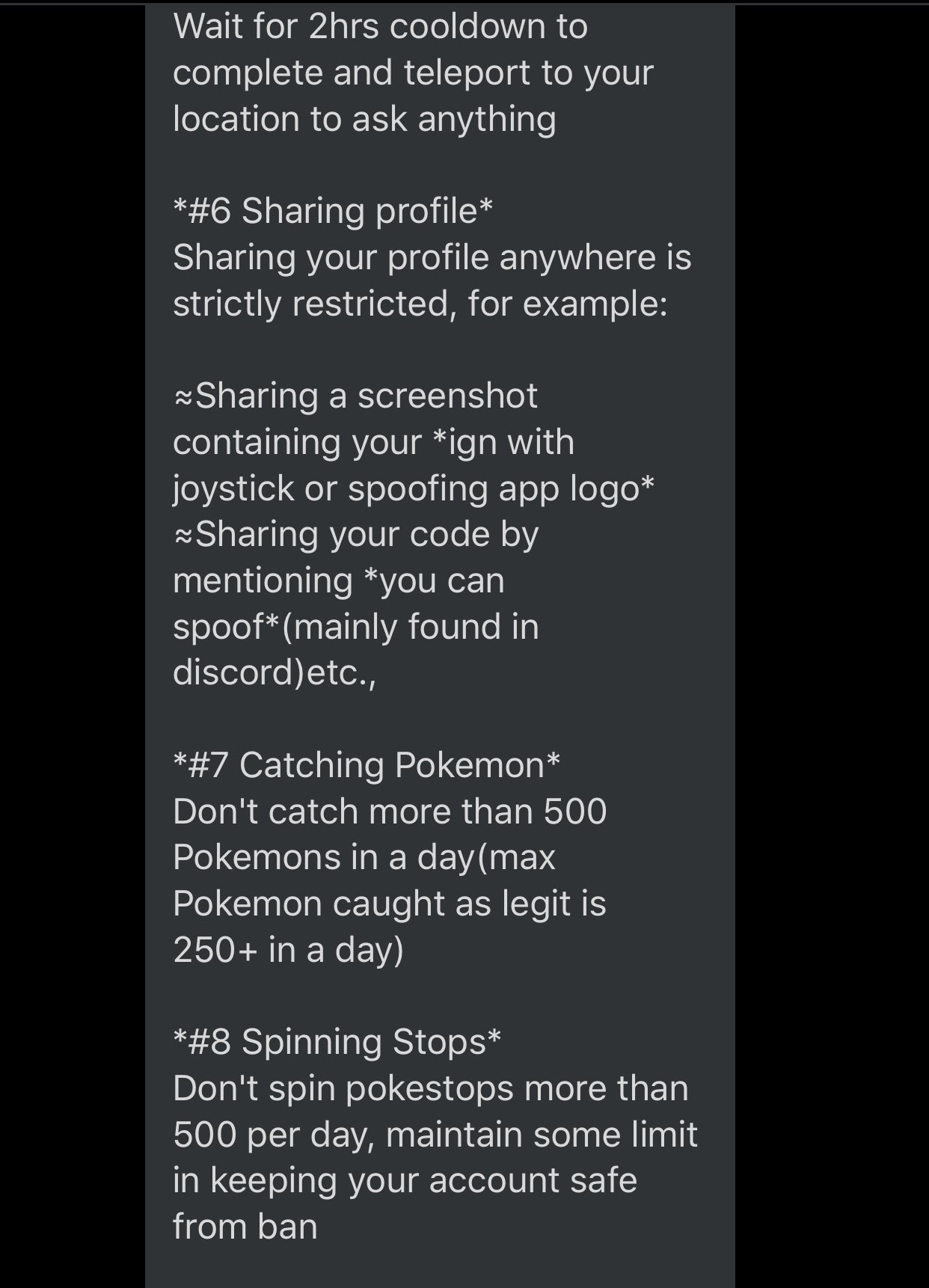 Oz This Is Circulating Around And I Just Want To Ask You Guys Not To Believe Only The One Sharing Your Trainer Nickname Is True This Post Is Doing Nothing But
